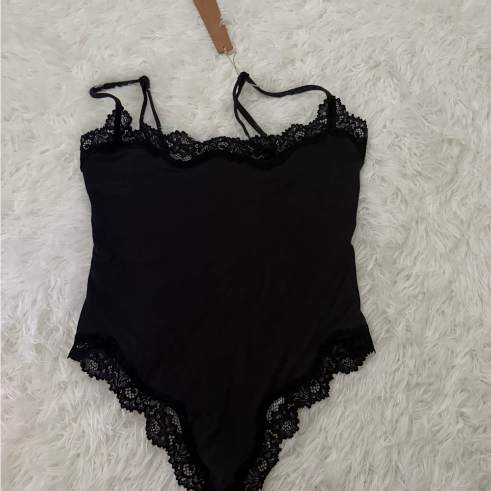 SKIMS Black Lace Bodysuit - Picture 3 of 5